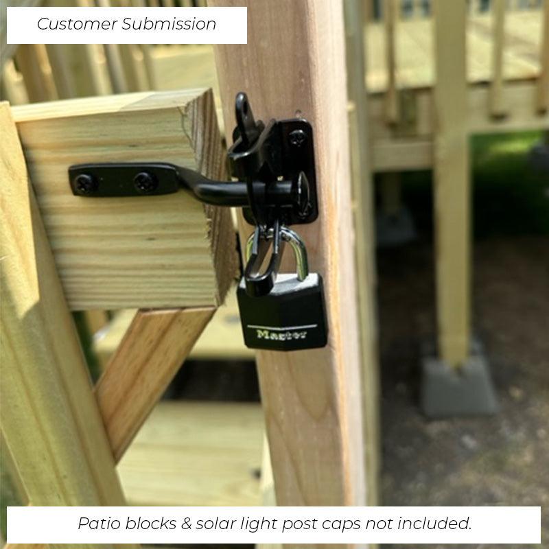 8 ft. x 8 ft. Connect-a-Deck and Entry Steps